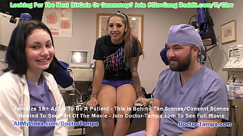 $CLOV - POV - Freshman Latina Stefania Mafra Gets Mandatory New Student Physical &amp_ Gyno Exam From Doctor Tampa &amp_ Nurse Lenna Lux At Doctor-Tampa.com