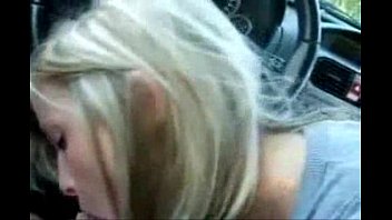 amateur blonde blowjob in car Amateur blonde blowjob in car