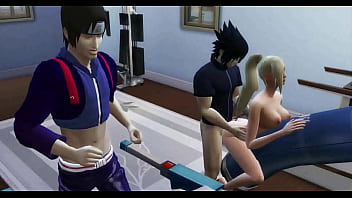 Naruto Hentai Episodio 70 Ino y Sasuke Marido Engañ_ado en Ejercicios Sexual Esposa Follada al frente de su Marido Cornudo Naruto Hentai Netorare