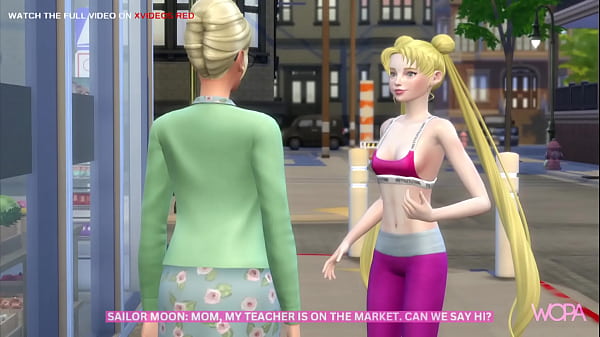 [TRAILER] SAILOR MOON SEDUCES TEACHER AT HER PARENTS’ HOUSE