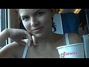 Naked pussy in a crowded train - dildo playing Naked pussy in a crowded train - dildo playing Thumbnail
