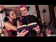 Simony Diamond &_ Lucy Belle Fuck a Priest &_ ruin his life.