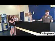 babes flashed her boobs and ass.