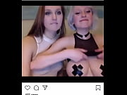 Big natural boob blonde webcam