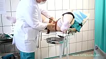 teen girl on a gynecological chair. full inspec... Thumbnail