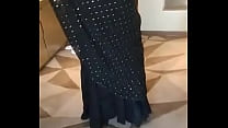 muslim rich lady riya black sari part 5 Thumbnail