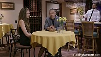 FuckingAwesome - The Waiter - Elena Koshka Thumbnail