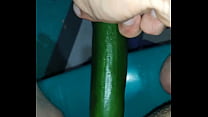 Freeze Nick with cucumber