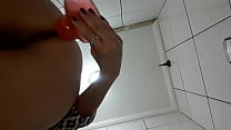 The ordinary bitch went out drinking with a naughty friend, she got so horny she had to punch the plug in her ass to be happy and loose as a nut