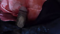 Fucked up Satin Pencil Skirt gets more fucked up