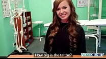Brunette model gets pounded in fake hospital Thumbnail