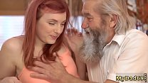 Old man young girl big dick and blonde teen fuc... Thumbnail