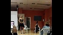 Spainish lady teaches class how to squirt Thumbnail