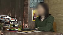 [Individual shooting] [Creampie to a 44-year-old D-cup fair-skinned wife] A shared izakaya that serves that dramatically increases a woman's libido SEX addiction withdrawal symptoms [Individual / hidden shooting]