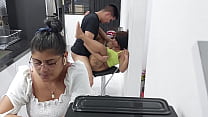 Beautiful Hot Stepsister Gets A Delici Fuck In The Kitchen!