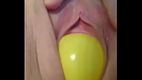 British Chav Ping Pong Pussy Balls Dripping Thumbnail