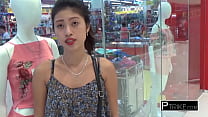 Yassi gets her YOUNG hairy tight PUSSY pounded by HOT DUDE's Thumb