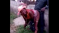 African Woman Fucks Her Man In Public 73 Sec