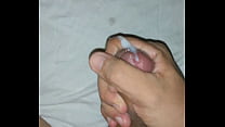 jacking off with cum
