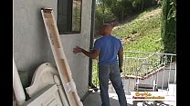 Bald plumber gets to fuck his busty client's ti... Thumbnail