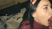 Receiving milk in my mouth