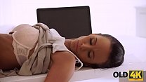 OLD4K. Old daddy penetrates smoking-hot secretary in several poses's Thumb