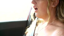 On The Road - Charlie Gets Onto The Brink Of Cumming While Driving