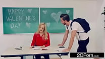 Hot Teacher Brandi Love Desperate For V-Day Dick Thumbnail