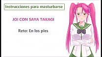 JOI HENTAI IN SPANISH. h. of the d .. She is angry.