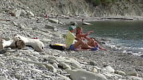 Travel - a blogger met a nudist. Public blowjob on the beach in Bulgaria. RoleplaysCouples