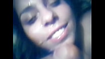 Argenta recibiendo lechita en la cara Thumbnail