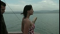 Sex in a boat for a sexy brunette Thumbnail