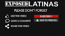 www.EXPOSEDLATINAS.com Betty La Ternurita sexy latina teen sucks her stepdads dick @exposedlatinas