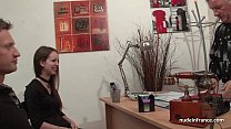 Amateur anal casting couch of a skinny french b... Thumbnail