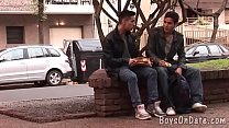 Two boys hook up for gay one-on-one