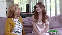 Stepsiblings Gets Caught Fucking by Mom - FamilySTROKE.net HD Porn Thumbnail