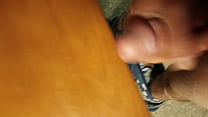 Solo jerk, cum shot