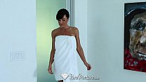 PureMature - Career woman Lisa Ann unwind with ... Thumbnail