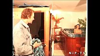 French babe getting fucked in the jacuzzi Thumbnail