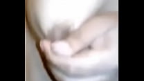 She touches her tits