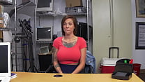 Big nipples and tattoos make this horny boss fu... Thumbnail