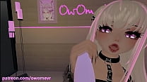 Cum for Me! - Soft Femdom JOI ️ Intense Moaning, Edging, POV Facesitting [VRchat Erp, 3D Hentai]