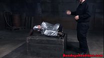 Humiliated beauty whipped by maledom's Thumb