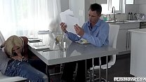 Naughty blonde MILF Olivia Blu plays with her s... Thumbnail