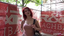 GERMAN SCOUT - Redhead Teen Jenny Fuck at Casting
