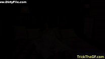 Real russian gf jizzed on tits for cheating's Thumb