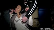 Asian Milf dogging in the woods Thumbnail