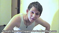 Big Str8ThugMaster Cock To Suck On - Red and Rod make you worship feet and ass before you get their cum homo! Lucky queer vocal, humiliation, faggot, worship, dick, cock, str8thugmaster, str8thug, evil, college boy red, dominate, cum, cum shot, straight,