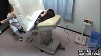 Obscenity gynecologist's over-examination record # File03-C ~ 21-year-old beautiful breast female college student 3 internal examination table ~
