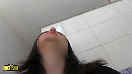 Chubby woman with big...